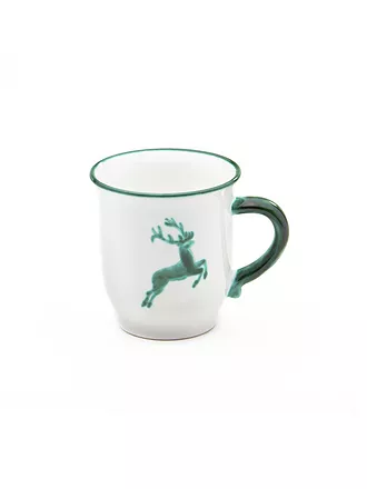 GMUNDNER KERAMIK | Schokotasse  "Grüner Hirsch" 0,3l | 